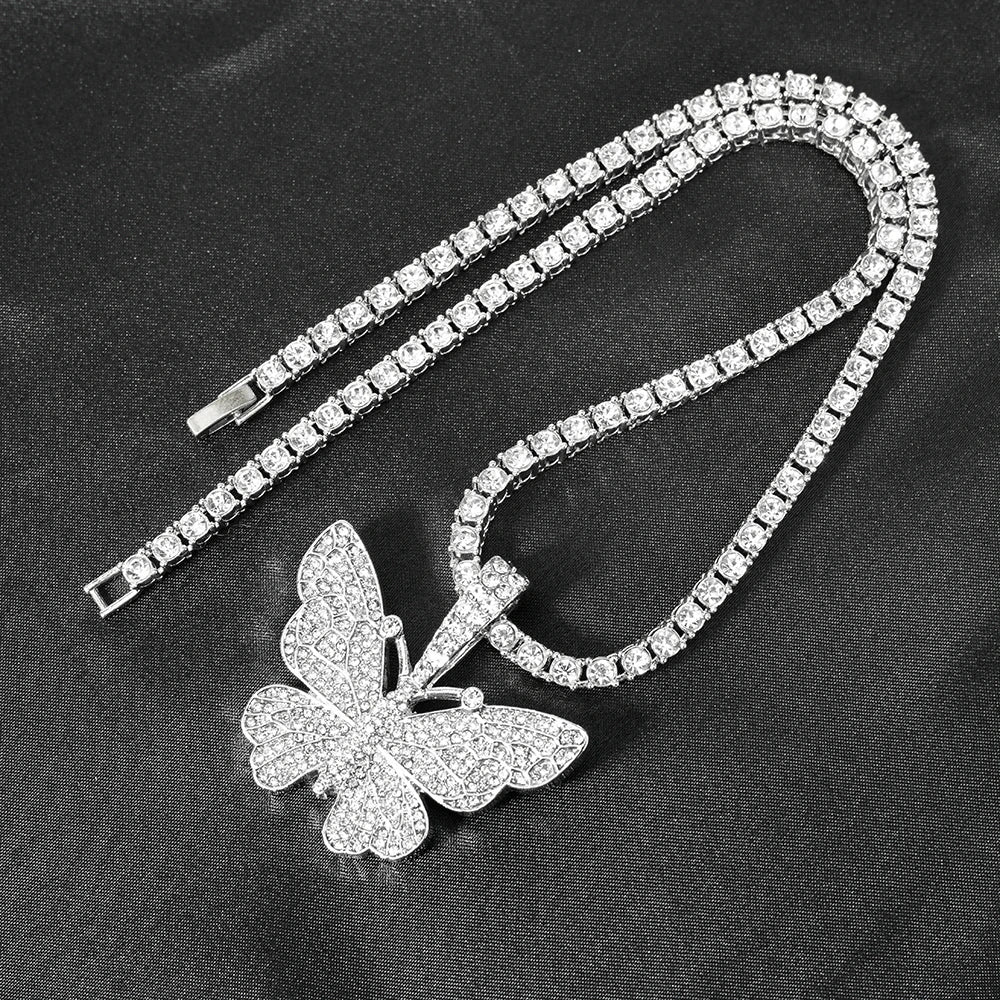 Pingente Borboleta Cravejado